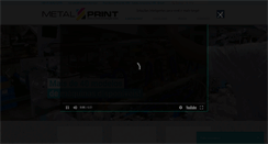 Desktop Screenshot of metalprint.ind.br